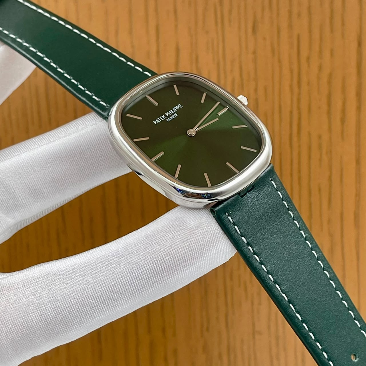Patek Philippe Silver Green